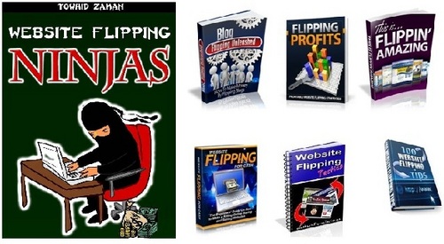 Product picture Website Flipping Ninjas With PLR + Lots Of Bonuses