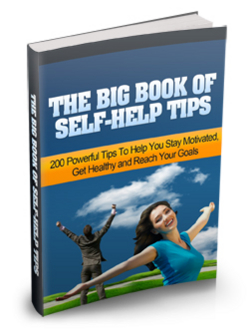Product picture The Big Book of Self-Help Tips with MRR