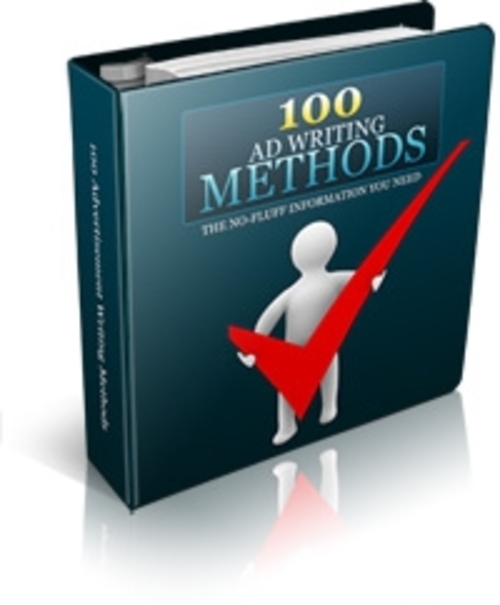 Product picture 100 Advertisement Wrting Methods with MRR
