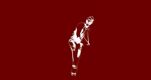 Product picture Motion Video Background PLR - Breakdancer Red Laced Effect